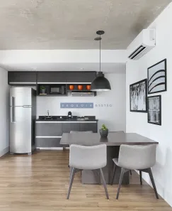 Apartamento com 1 Quarto para alugar, 63m² no Cidade Monções, São Paulo
