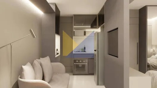 Apartamento com 1 Quarto à venda, 34m² no Real Parque, São Paulo