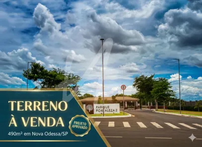 Lote/Terreno à venda, 490m² no Parque Fortaleza, Nova Odessa