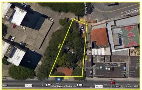 Lote/Terreno à venda, 722m² no Jardim das Flores, São Paulo