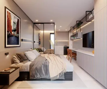 Apartamento com 1 Quarto à venda, 20m² no Centro Cívico, Curitiba