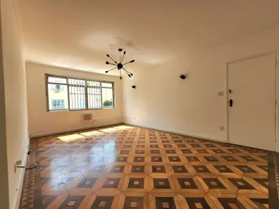 Apartamento com 3 Quartos para alugar, 130m² no Gonzaga, Santos