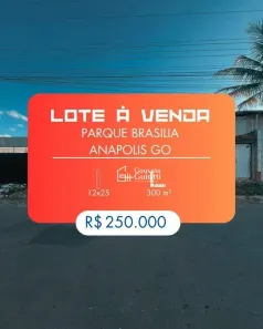 Lote/Terreno à venda, 300m² no Parque Brasília 2ª Etapa, Anápolis