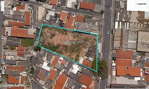 Lote/Terreno à venda, 1847m² no Vila Marieta, São Paulo