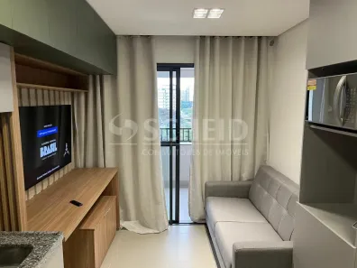Apartamento com 1 Quarto para alugar, 30m² no Indianópolis, São Paulo