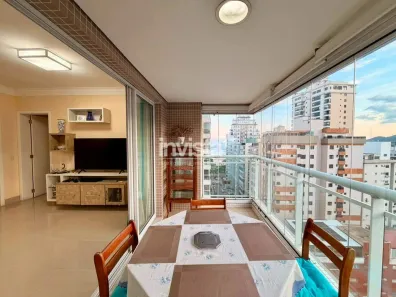 Apartamento com 3 Quartos à venda, 100m² no José Menino, Santos