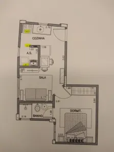Casa com 1 Quarto para alugar, 40m² no Parque São Luís, São Paulo