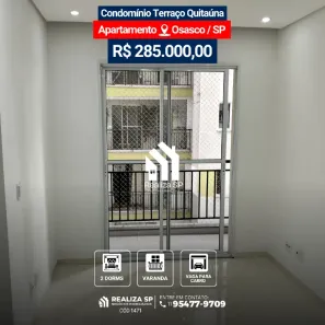 Apartamento com 2 Quartos à venda, 50m² no São Pedro, Osasco