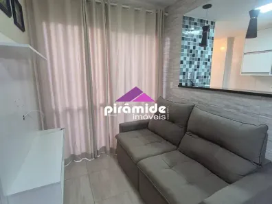 Apartamento com 1 Quarto para alugar, 50m² no Jardim São Dimas, São José dos Campos