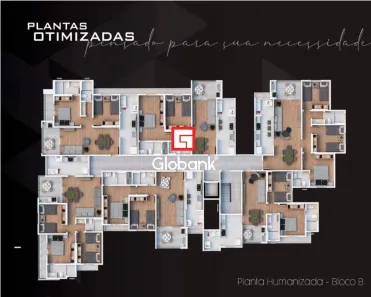 Apartamento com 2 Quartos à venda, 85m² no Funcionários, Montes Claros