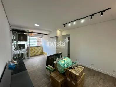 Apartamento com 3 Quartos para alugar, 85m² no Boqueirão, Santos