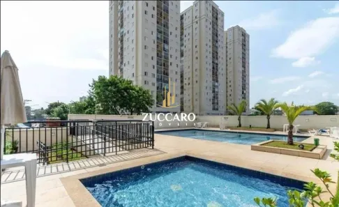 Apartamento com 2 Quartos para alugar, 49m² no Vila Paulista, Guarulhos