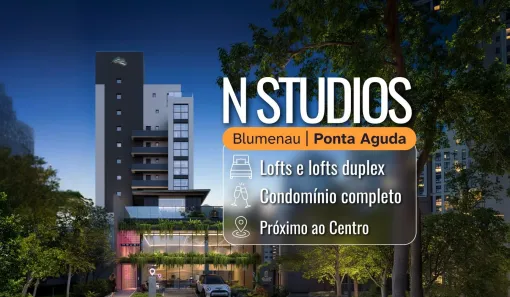 Apartamento com 1 Quarto à venda, 31m² no Ponta Aguda, Blumenau