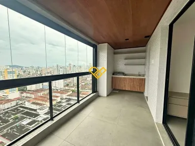 Apartamento com 1 Quarto para alugar, 55m² no Boqueirão, Santos