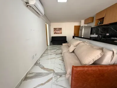 Apartamento com 2 Quartos para alugar, 75m² no Aviação, Praia Grande