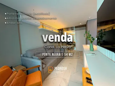 Apartamento com 2 Quartos à venda, 54m² no Ponta Negra, Natal
