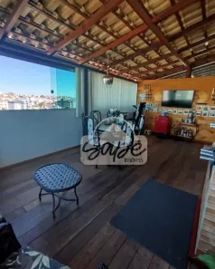 Cobertura com 2 Quartos à venda, 122m² no Castelo, Belo Horizonte