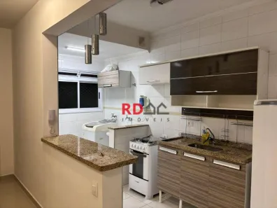 Apartamento com 2 Quartos para alugar, 67m² no Loteamento Mogilar, Mogi das Cruzes