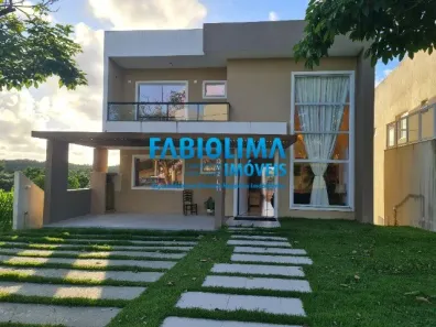 Casa de Condomínio com 4 Quartos à venda, 389m² no Alphaville (Abrantes), Camaçari