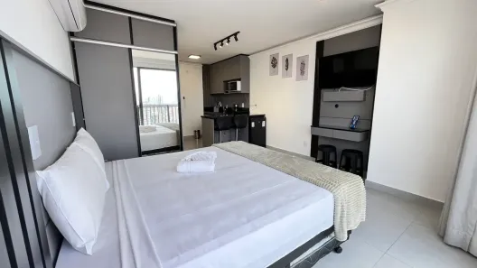 Flat com 1 Quarto para alugar, 27m² no Manaíra, João Pessoa