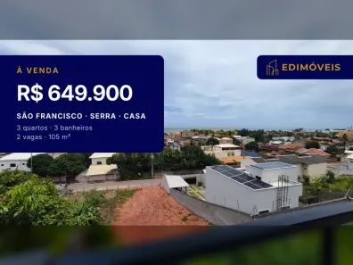 Casa com 3 Quartos à venda, 105m² no São Francisco, Serra