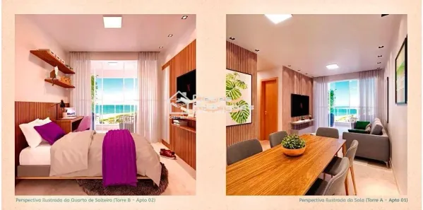 Apartamento com 3 Quartos à venda, 96m² no Ipiranga, Guarapari