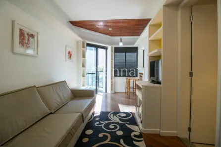 Apartamento com 1 Quarto para alugar, 58m² no Itaim Bibi, São Paulo