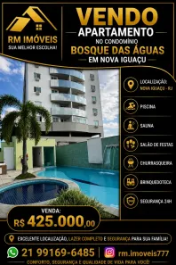 Apartamento com 2 Quartos à venda, 74m² no Parque Rosário, Nova Iguaçu