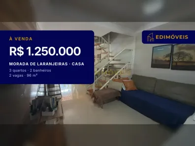 Casa com 3 Quartos à venda, 96m² no Morada de Laranjeiras, Serra