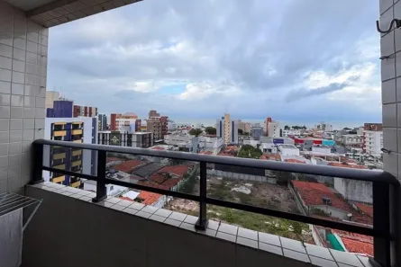 Apartamento com 2 Quartos para alugar, 54m² no Manaíra, João Pessoa