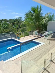 Casa de Condomínio com 7 Quartos para alugar, 519m² no Alphaville (Abrantes), Camaçari