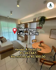 Apartamento com 2 Quartos à venda, 37m² no Distrito Industrial II, Manaus
