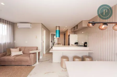 Apartamento com 1 Quarto para alugar, 43m² no São Francisco, Curitiba