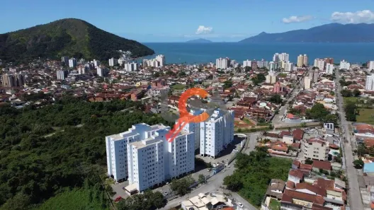 Apartamento com 2 Quartos à venda, 47m² no Vila Balneário Santa Martha, Caraguatatuba