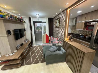 Apartamento com 2 Quartos à venda, 54m² no Jardim Pedroso, Mauá