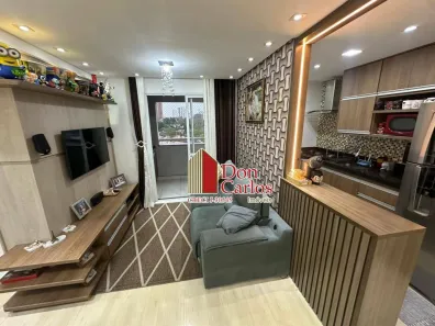 Apartamento com 2 Quartos à venda, 54m² no Jardim Pedroso, Mauá