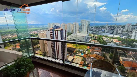 Apartamento com 3 Quartos para alugar, 142m² no Parque Residencial Aquarius, São José dos Campos