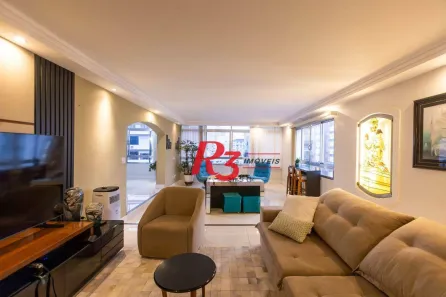 Apartamento com 3 Quartos à venda, 210m² no Embaré, Santos