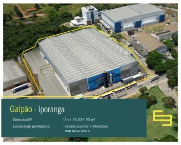 Galpão/Depósito/Armazém para alugar, 15203m² no Iporanga, Sorocaba