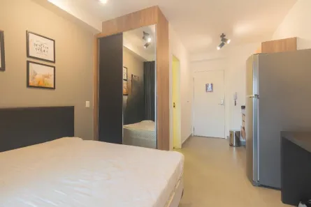 Kitnet com 1 Quarto à venda, 30m² no Vila Cordeiro, São Paulo