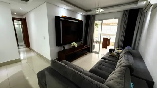Apartamento com 3 Quartos para alugar, 100m² no Boqueirão, Praia Grande