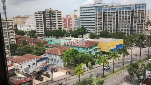 Sala Comercial para alugar, 80m² no Vila Belmiro, Santos