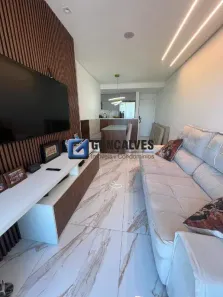 Apartamento com 2 Quartos para alugar, 57m² no Baeta Neves, São Bernardo do Campo
