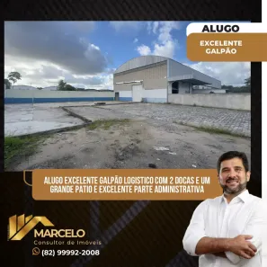 Galpão/Depósito/Armazém para alugar, 1600m² no Tabuleiro do Martins, Maceió