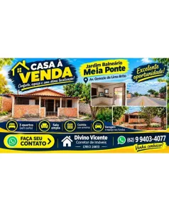 Casa com 3 Quartos à venda, 120m² no Jardim Balneário Meia Ponte, Goiânia