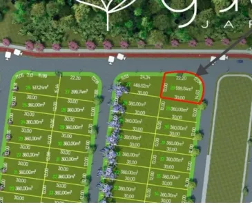 Lote/Terreno à venda, 599m² no Shopping Park, Uberlândia