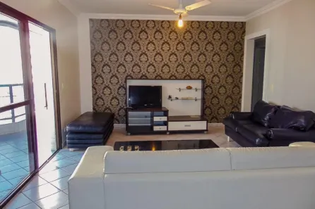 Apartamento com 3 Quartos para venda ou aluguel, 140m² no Pitangueiras, Guarujá