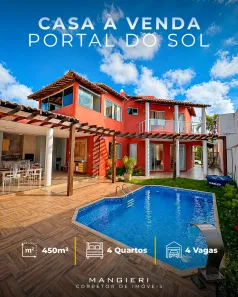 Casa de Condomínio com 4 Quartos à venda, 400m² no Mosqueiro, Aracaju