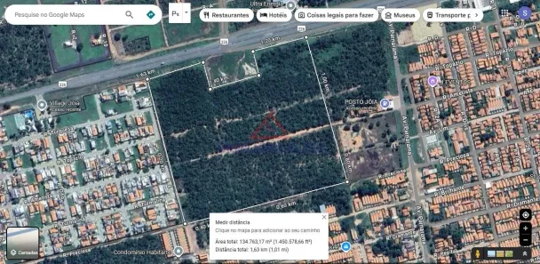 Lote/Terreno à venda, 13500m² no Vila do BEC, Timon