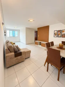 Apartamento com 3 Quartos para alugar, 105m² no Aeroclube, João Pessoa
